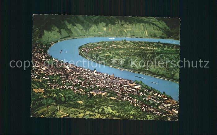 Boppard Rhein Fliegeraufnahme