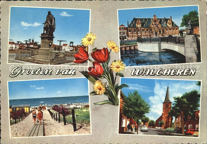 Walcheren Denkmal Schloss Strand Kirche