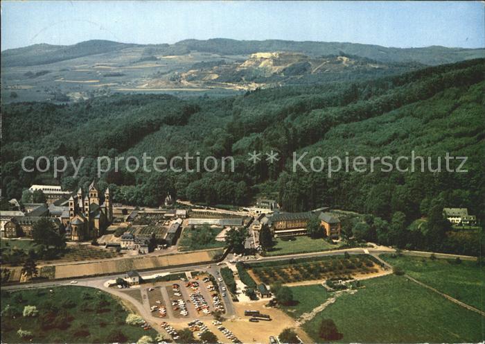 Maria Laach Glees Abteikirche Fliegeraufnahme