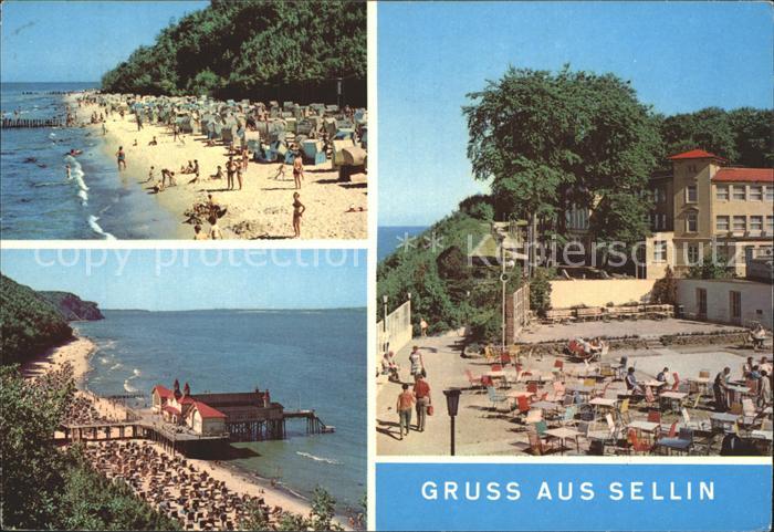 Sellin Ruegen Strandpartien Gartenwirtschaft