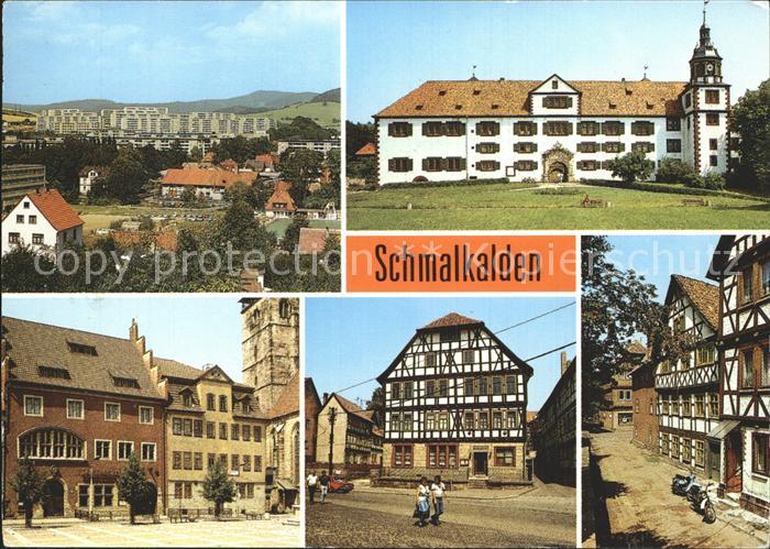 Schmalkalden Thueringen Neubaugebiet Schloss Wilhelmsburg HOG Ratskeller Hess Ho