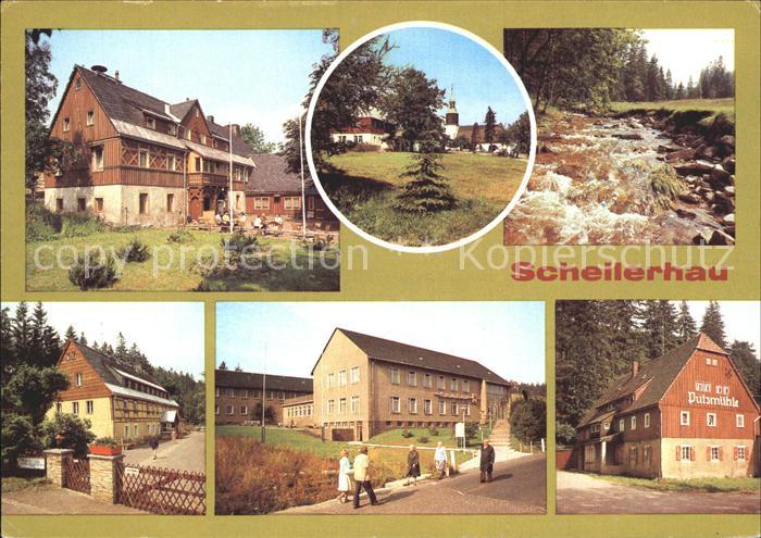 Schellerhau HOG Gebirgshof Kirche Tal der Roten Weisseritz Ferienheim Schellermu