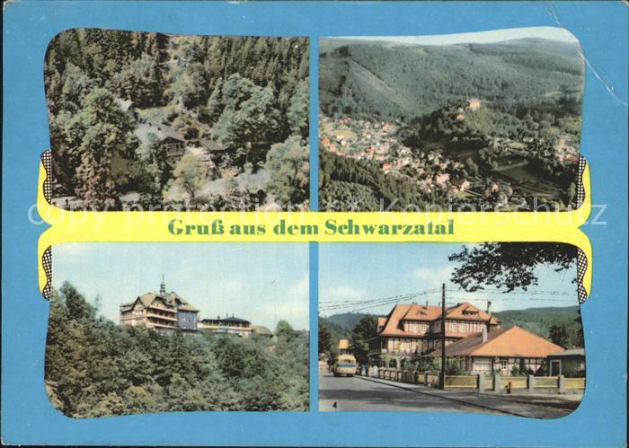 Schwarzburg Thueringer Wald Schweizerhaus Schwarzburg Reichsbahn Erholungsheim T