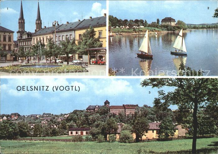Oelsnitz Vogtland Kirche Segelpartie Schloss