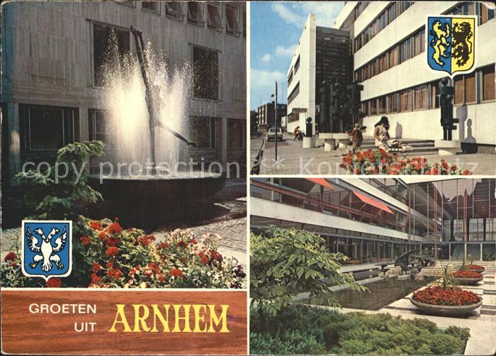 Arnhem Springbrunnen Teilansichten