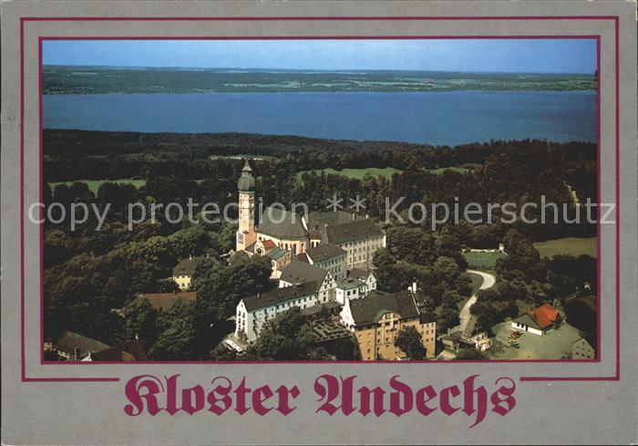 Ammersee Kloster Andechs Fliegeraufnahme