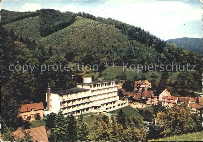 Bad Lauterberg Kneipp Sanatorium Dr Plachy Fliegeraufnahme