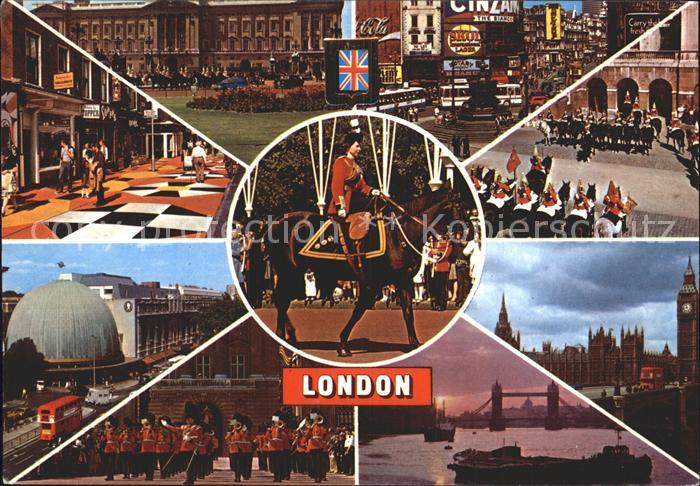 London Wachabloesung Big Ben Tower Bridge Themse