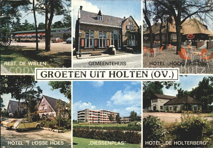 Holten Rijssen Rest De Wielen Gemeentehuis Hotel Hoog Holten Hotel t Loesse Hoes