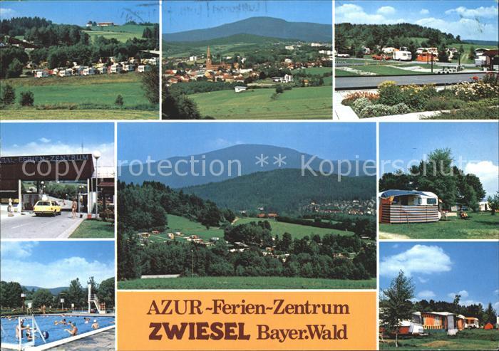 Zwiesel Niederbayern Panorama Azur Ferien Zentrum Schwimmbad Camping