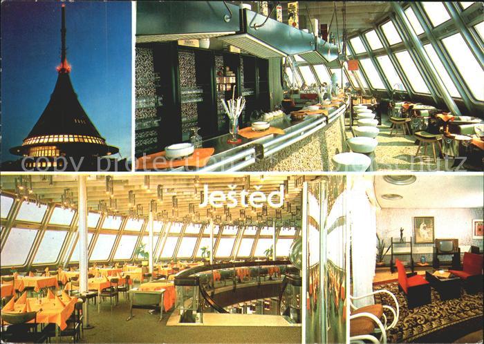 Jested Nejvyssi hora Jestedskeho pohori s unikatni stavbou hotelu a retranslacni