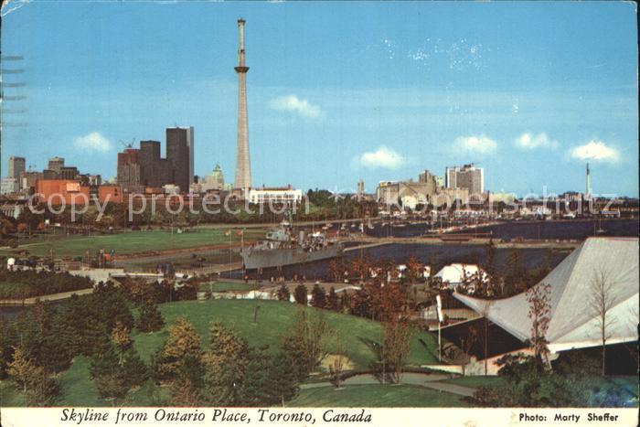 Toronto Canada Skyline from Ontario Place