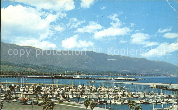 Santa Barbara California Yacht Harbor