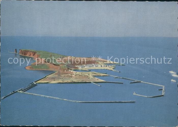 HELGOLAND Insel Schleswig-Holstein Fliegeraufnahme