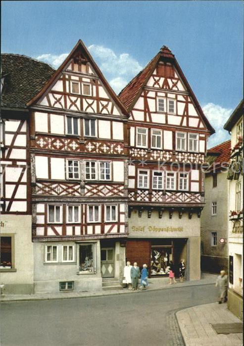 Bad Orb Fachwerkhaeuser Altstadt