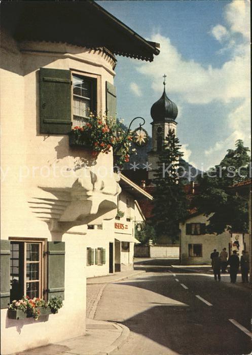 OBERAMMERGAU Bayern Sternwirt Eck