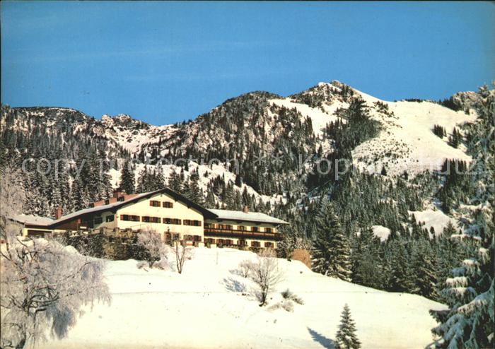 Muenchen Bayern Jugendherberge Sudelfeld mit Wildalpjoch