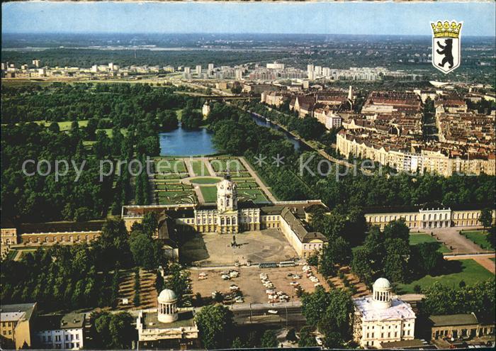 BERLIN CITY Charlottenburger Schloss Fliegeraufnahme