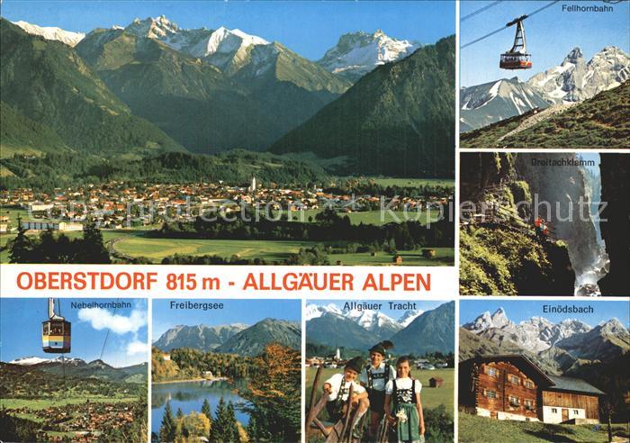 Oberstdorf Fellhornbahn Einoedsbach Nebelhornbahn Freibergsee