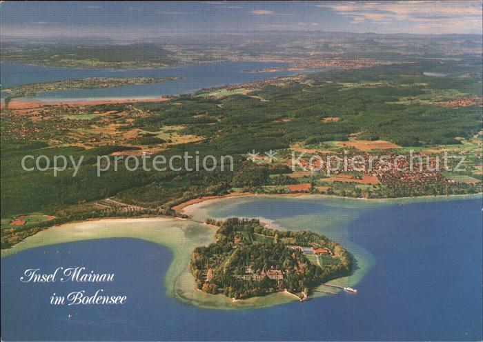 Insel Mainau Fliegeraufnahme