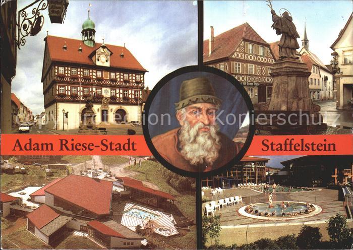 Staffelstein Bad Adam Riese Stadt