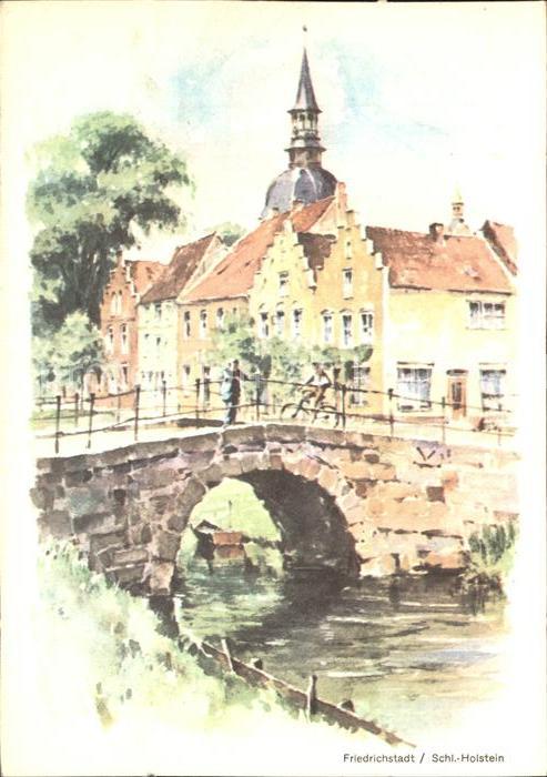 Friedrichstadt Eider Kuenstlerkarte