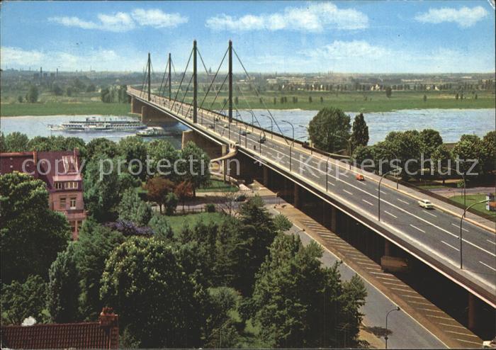 DuessELDORF  CITY Theodor Heuss-Bruecke