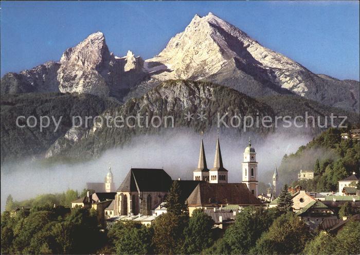 BERCHTESGADEN Bayern mit Watzmann