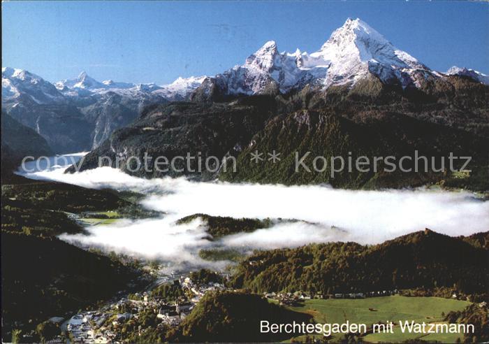 BERCHTESGADEN Bayern mit Watzmann