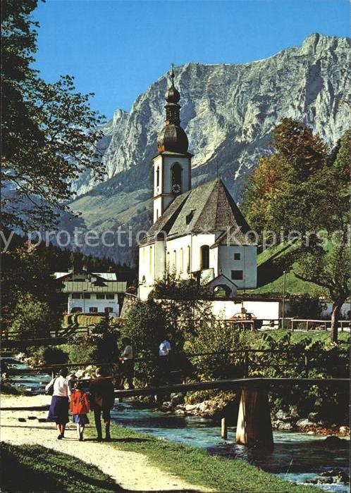 Ramsau Berchtesgaden Kirchenpartie
