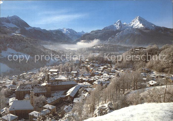 BERCHTESGADEN Bayern mit Jenner Steinernem Meer und Watzmann