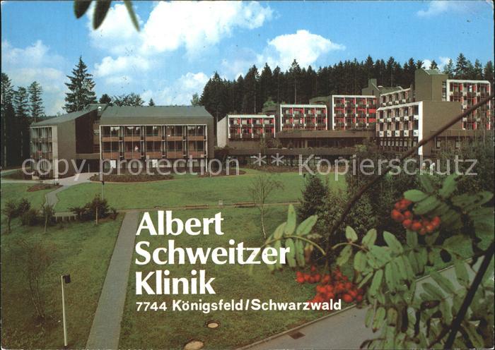 Koenigsfeld Schwarzwald Albert Schweitzer Klinik