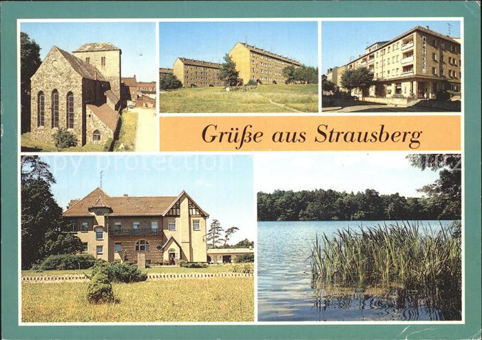 Strausberg Brandenburg Straussee Peter Goering Strasse Marienkirche