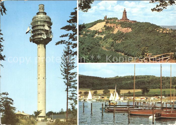 Kelbra Kyffhaeuser Fersehturm Kulpenberg Talsperre