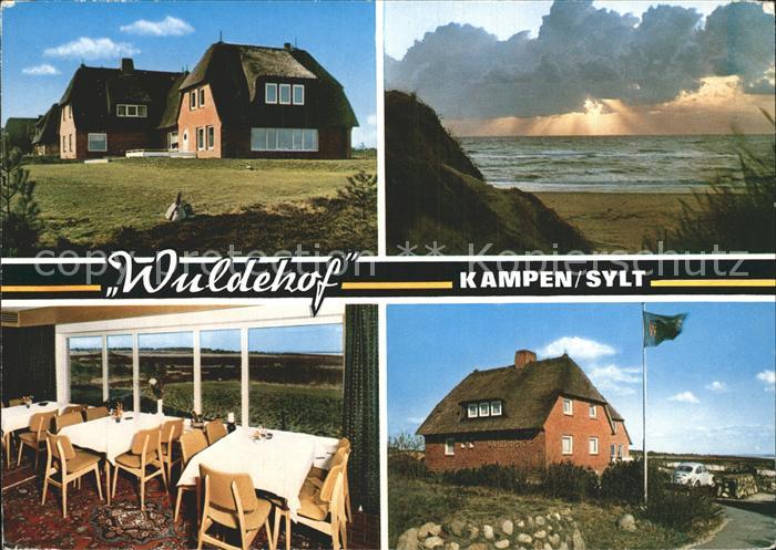 Kampen Sylt Wuldehof Pension Gaestehaus