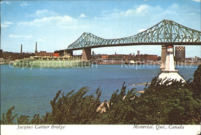 Montreal Quebec Jacques Cartier Bridge