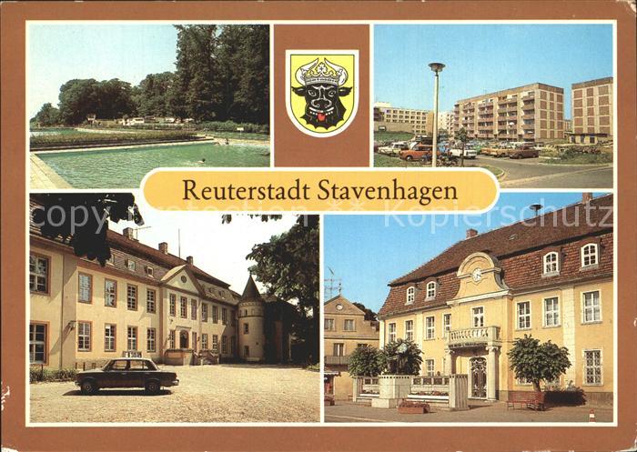 Stavenhagen Reuterstadt Schloss Fritz Reuter Literaturmuseum Waldbad