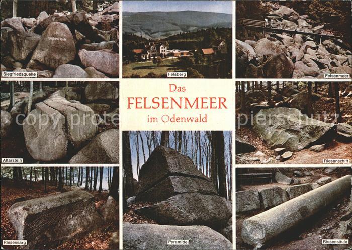 Lautertal Odenwald Felsenmeer Siegfriedquelle