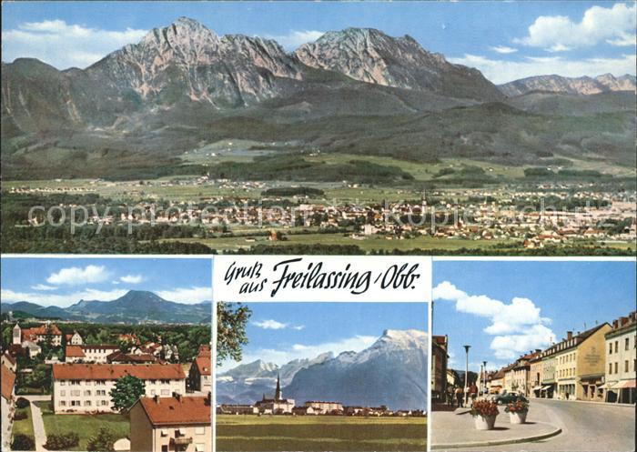 Freilassing Berge Ortsansichten