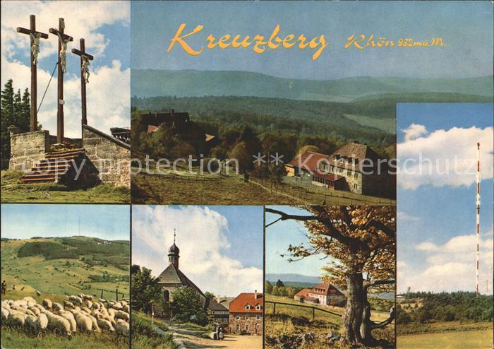 Kreuzberg Rhoen Kloster Schafe