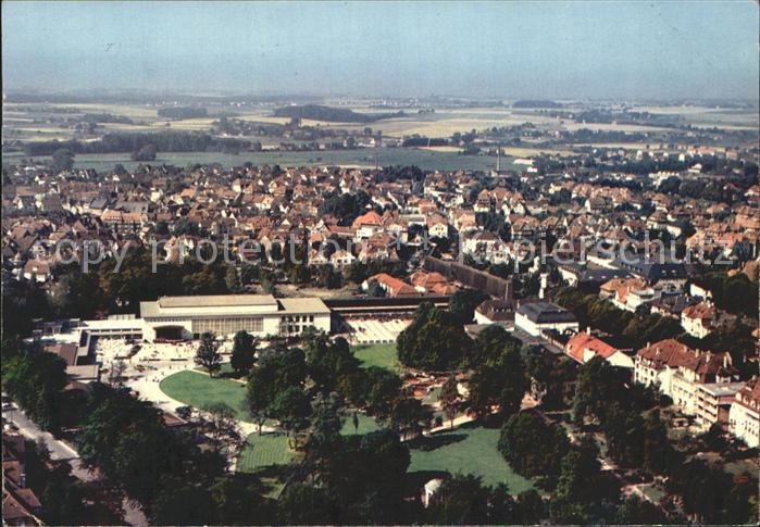 Salzuflen Bad Kurpark Blick zur Stadt