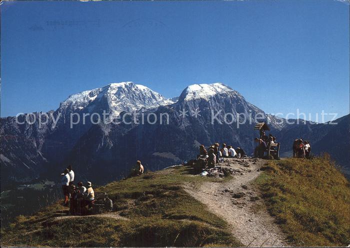 BERCHTESGADEN Bayern Gr?nsteingipfel Hoher G?ll Hohes Brett
