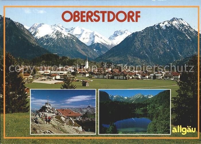 Oberstdorf Gipfel See Berge