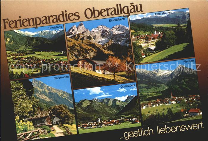 Allgaeu Region Ferienparadies Oberallgaeu Hindelang Oberstdorf Fischen