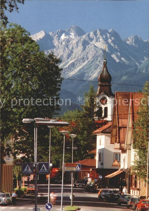 Sonthofen Oberallgaeu Promenadenstrasse Oberstdorfer Berge