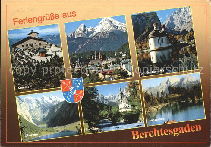 BERCHTESGADEN Bayern Bartholomae Kehlstein Obersee Ramsau Hintersee