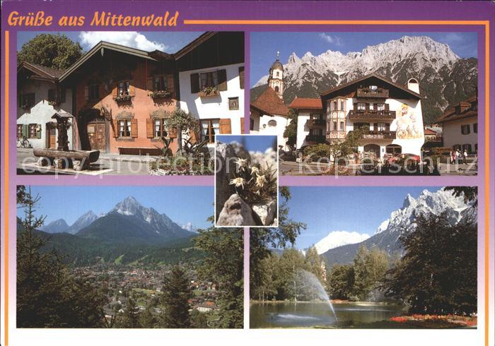 Mittenwald Bayern Geigenbauer Museum Karwendelgebirge Kurpark Wetterstein