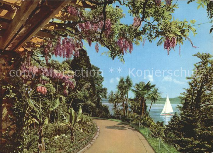 Mainau Insel Bodensee Schiff Garten
