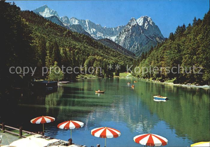 Riessersee Zugspitze See