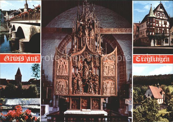 Creglingen Herrgottsaltar Tauber Bruecke